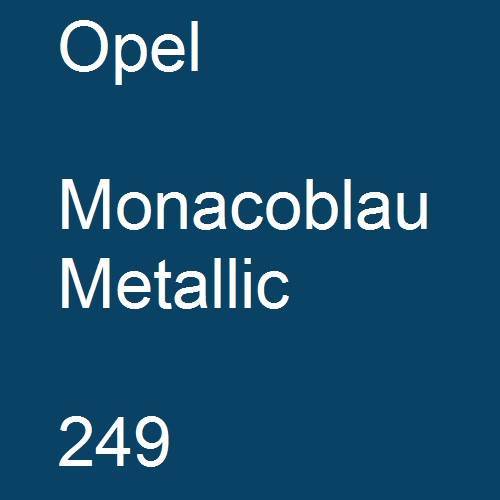 Opel, Monacoblau Metallic, 249.